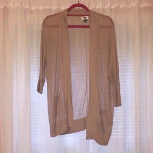 Light cardigan sweater